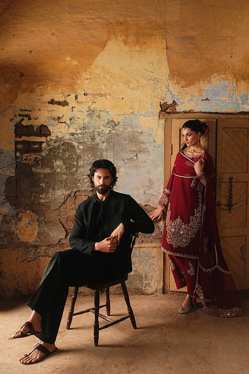 Ziyad Waistcoat |  Luxury Pret '26 | Menswear |  Mohsin Naveed Ranjha