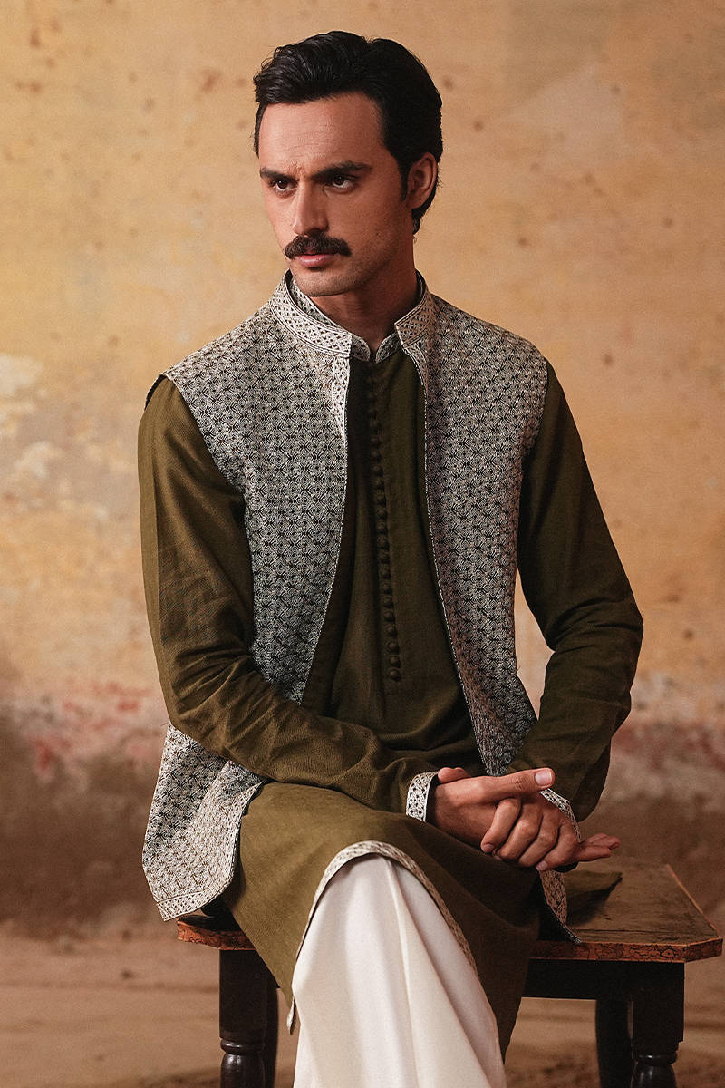 Zaki |  Luxury Pret '26 | Menswear |  Mohsin Naveed Ranjha