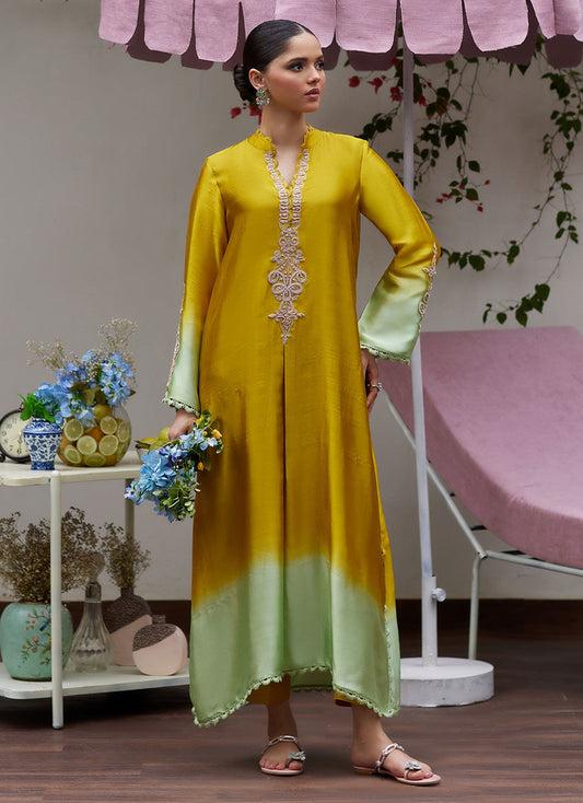 ALEK OMBRE SHIRT | FARAH TALIB AZIZ