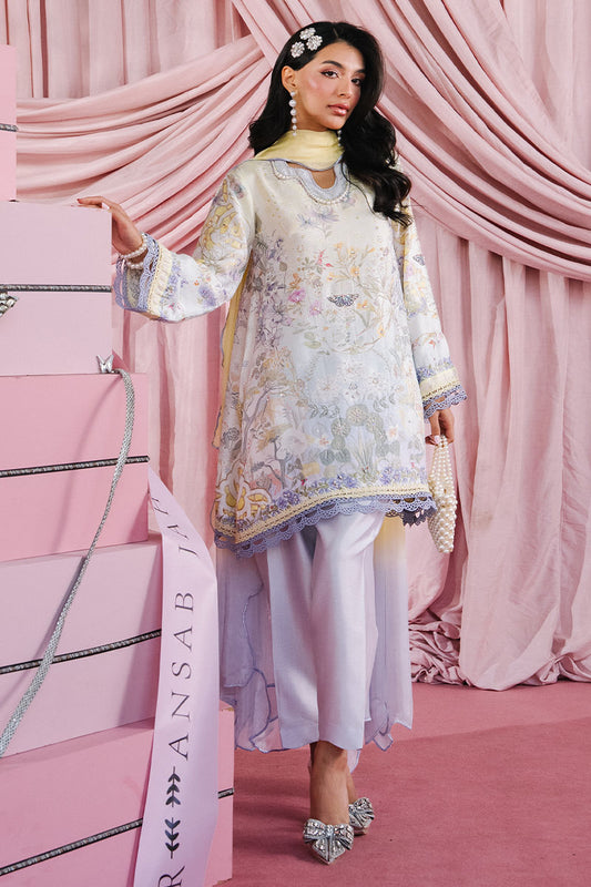 Summer Shirt and Dupatta | Glam Doll House - Eid Luxury Silks '26 | Ansab Jahangir