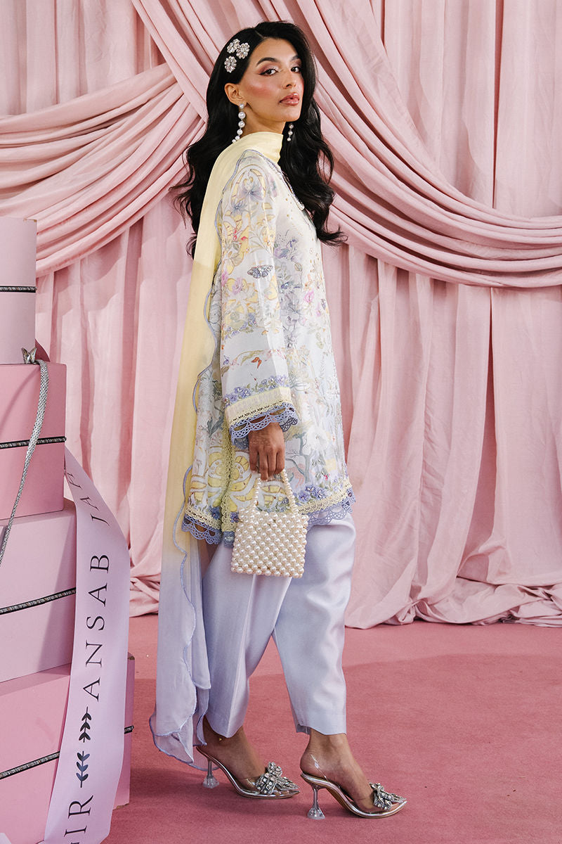 Summer Shirt and Dupatta | Glam Doll House - Eid Luxury Silks '26 | Ansab Jahangir
