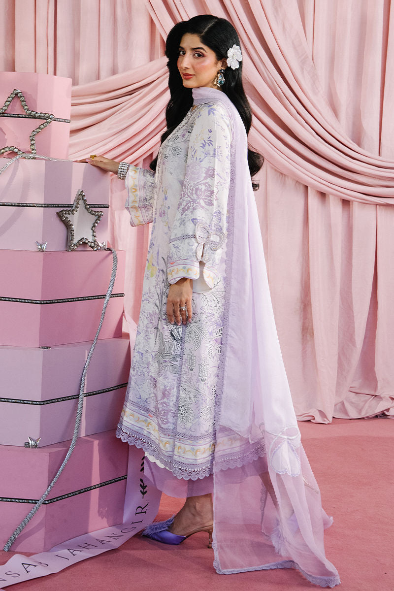 Delilah Shirt and Dupatta | Glam Doll House - Eid Luxury Silks '26 | Ansab Jahangir
