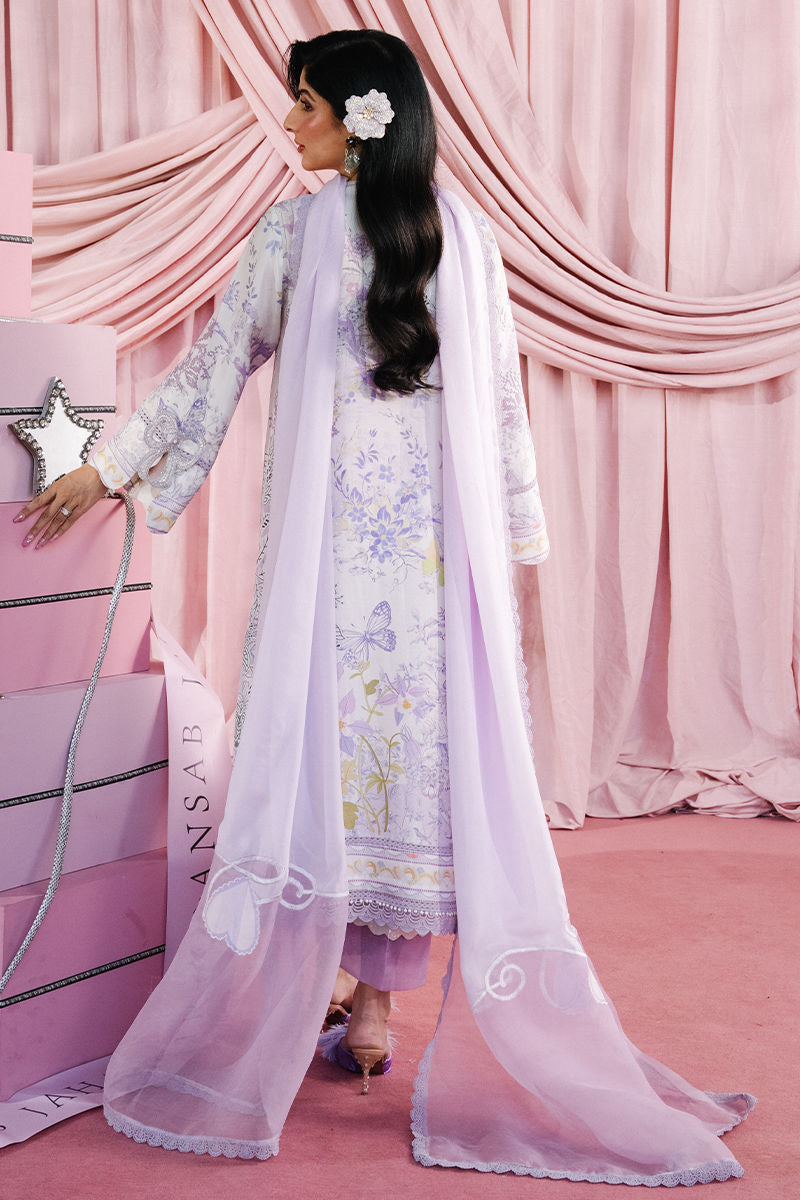 Delilah Shirt and Dupatta | Glam Doll House - Eid Luxury Silks '26 | Ansab Jahangir