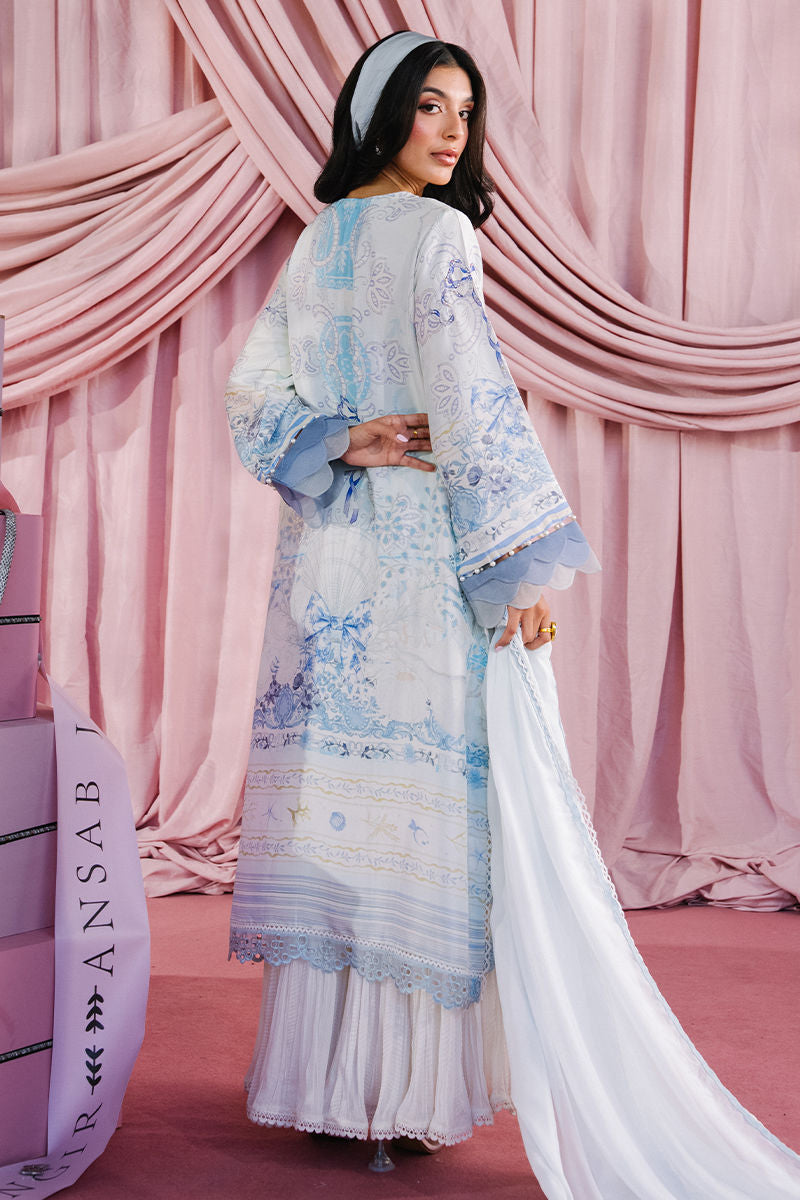 Trixie Shirt and Dupatta | Glam Doll House - Eid Luxury Silks '26 | Ansab Jahangir