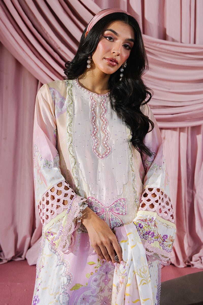 Felicity Shirt and Dupatta | Glam Doll House - Eid Luxury Silks '26 | Ansab Jahangir