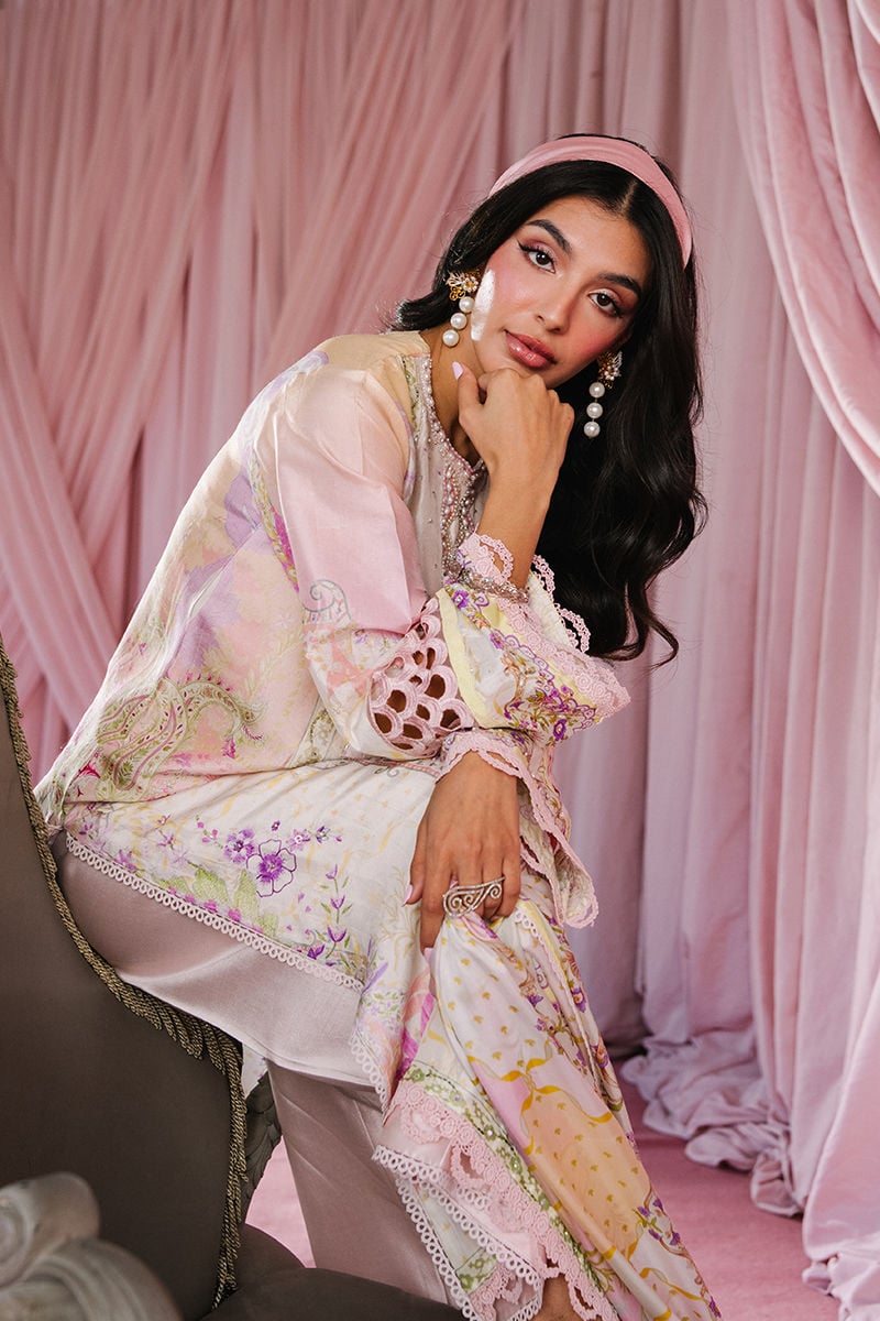 Felicity Shirt and Dupatta | Glam Doll House - Eid Luxury Silks '26 | Ansab Jahangir