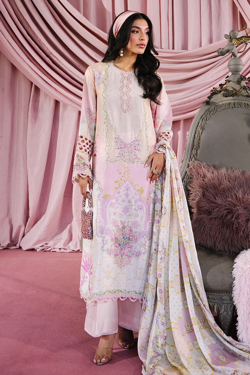 Felicity Shirt and Dupatta | Glam Doll House - Eid Luxury Silks '26 | Ansab Jahangir