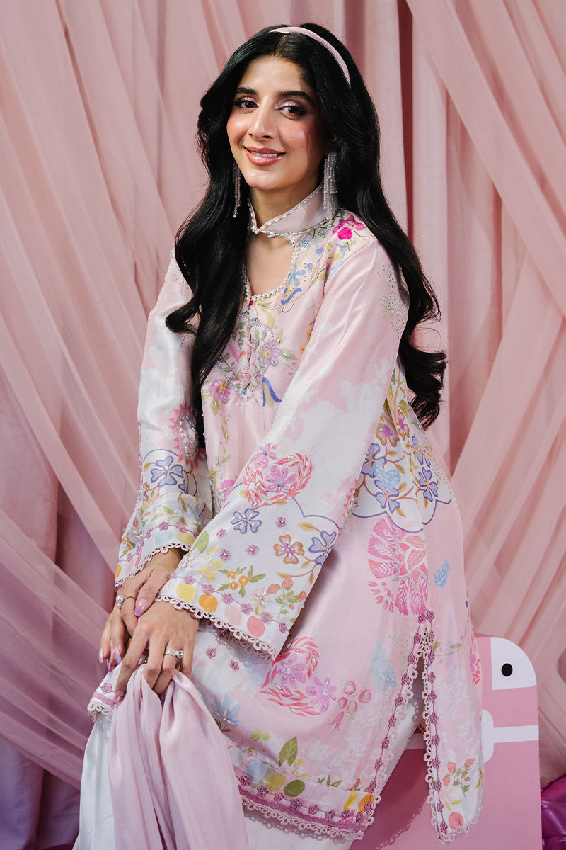Mirabella Shirt and Dupatta | Glam Doll House - Eid Luxury Silks '26 | Ansab Jahangir
