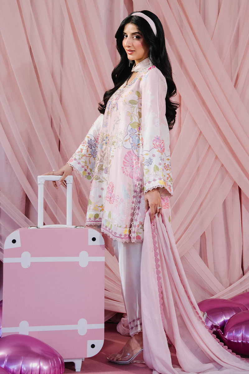 Mirabella Shirt and Dupatta | Glam Doll House - Eid Luxury Silks '26 | Ansab Jahangir