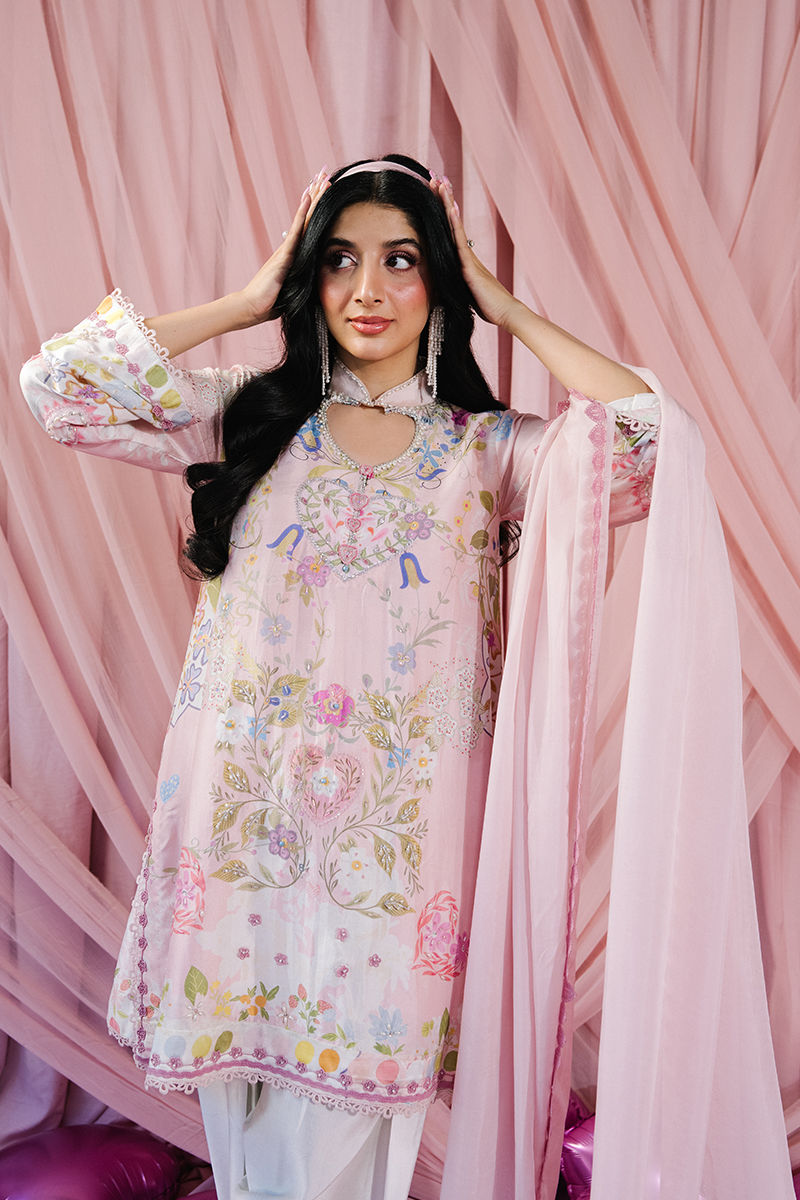 Mirabella Shirt and Dupatta | Glam Doll House - Eid Luxury Silks '26 | Ansab Jahangir