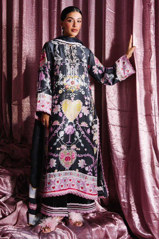Zella Shirt and Dupatta | Glam Doll House - Eid Luxury Silks '26 | Ansab Jahangir