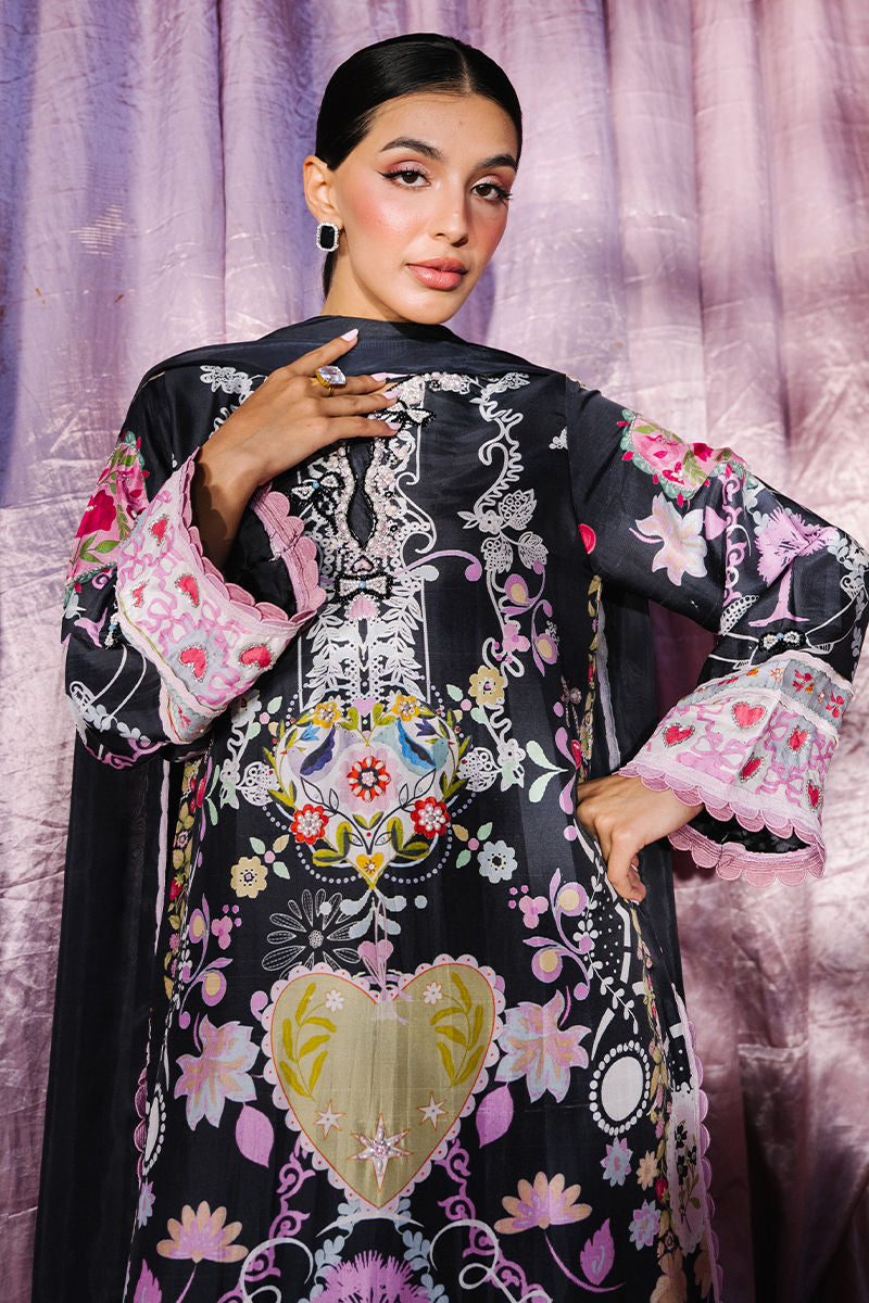Zella Shirt and Dupatta | Glam Doll House - Eid Luxury Silks '26 | Ansab Jahangir