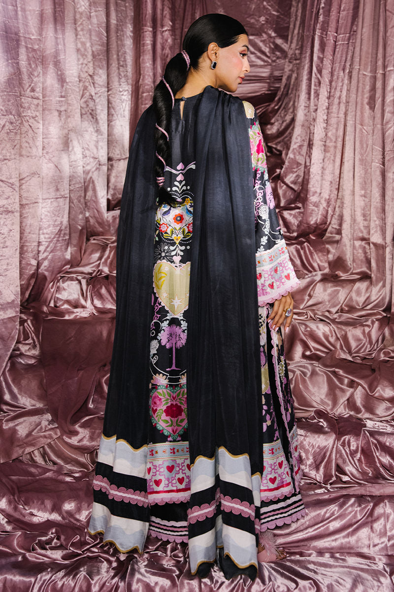 Zella Shirt and Dupatta | Glam Doll House - Eid Luxury Silks '26 | Ansab Jahangir
