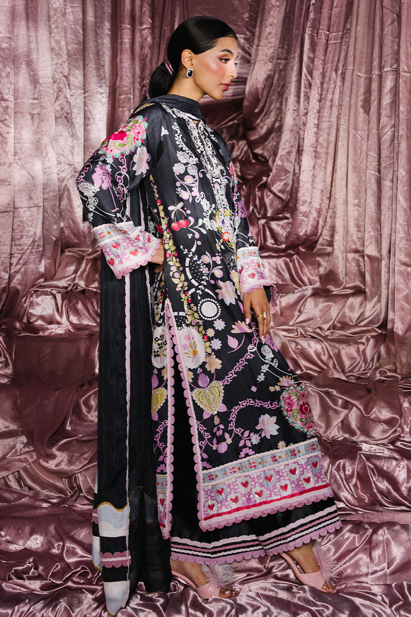 Zella Shirt and Dupatta | Glam Doll House - Eid Luxury Silks '26 | Ansab Jahangir