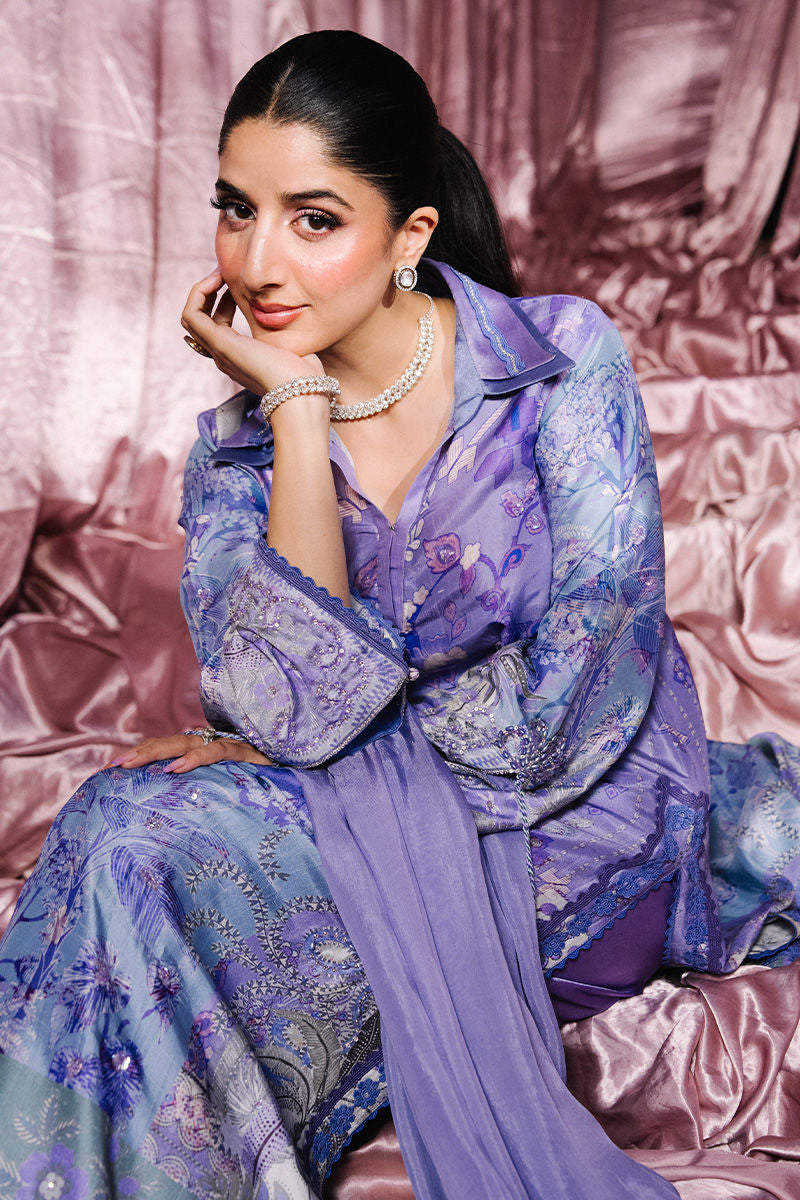 Marissa Shirt and Dupatta | Glam Doll House - Eid Luxury Silks '26 | Ansab Jahangir