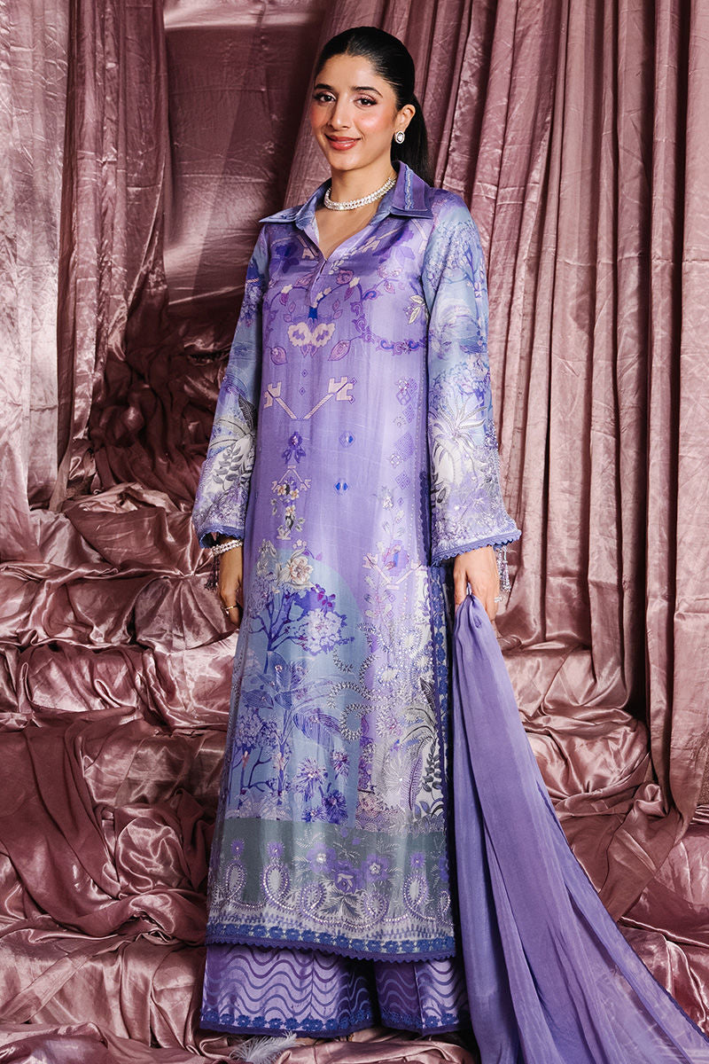 Marissa Shirt and Dupatta | Glam Doll House - Eid Luxury Silks '26 | Ansab Jahangir