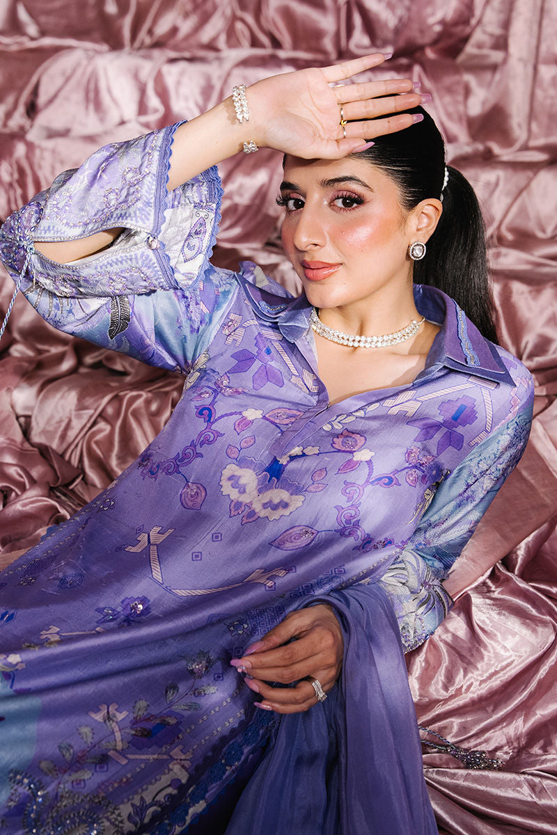 Marissa Shirt and Dupatta | Glam Doll House - Eid Luxury Silks '26 | Ansab Jahangir