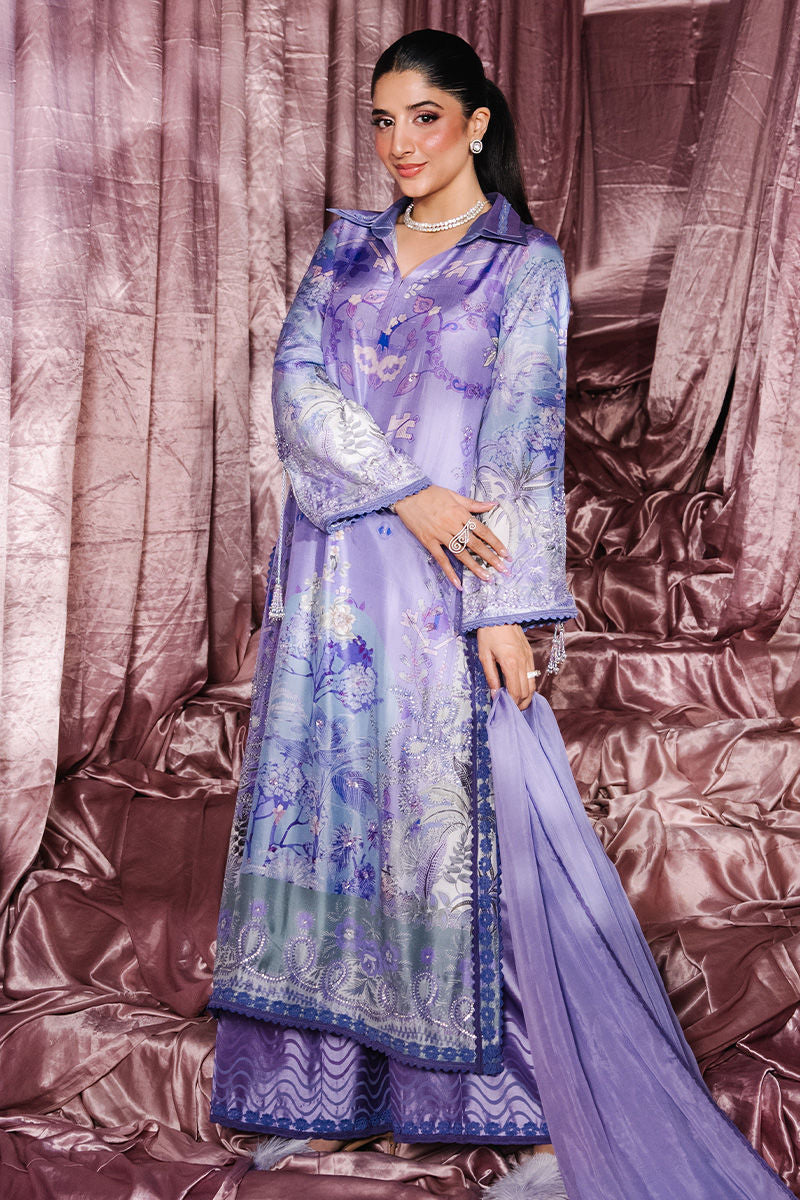 Marissa Shirt and Dupatta | Glam Doll House - Eid Luxury Silks '26 | Ansab Jahangir