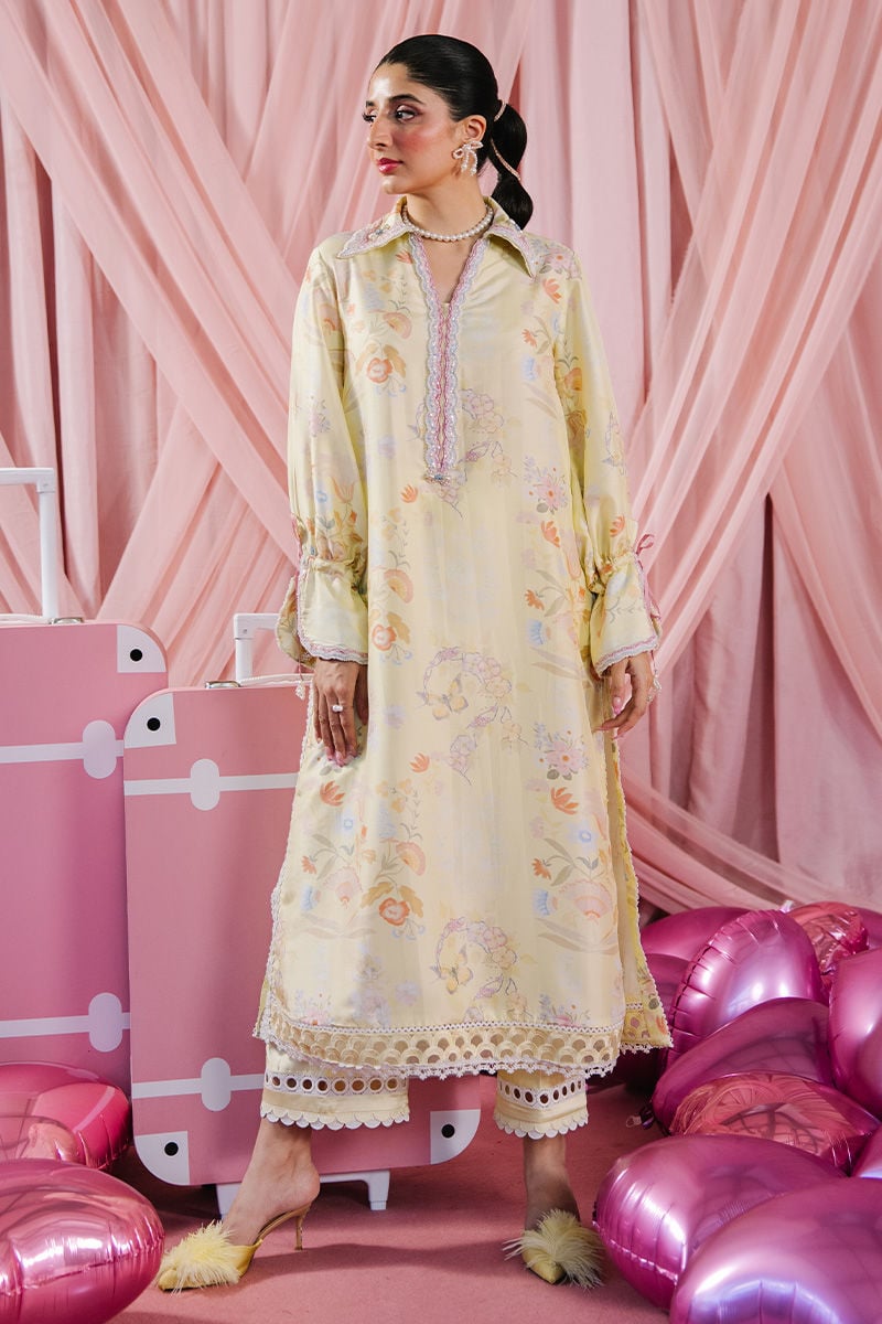 Zivah Shirt and Dupatta | Glam Doll House - Eid Luxury Silks '26 | Ansab Jahangir