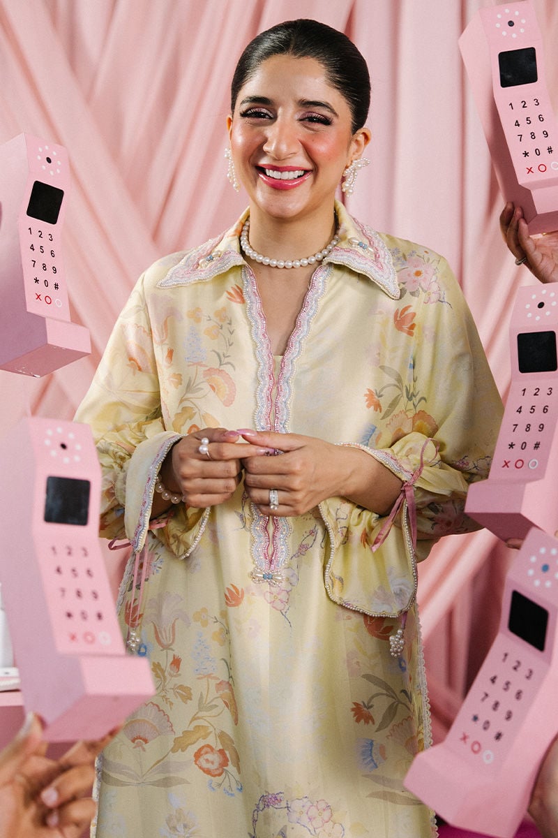 Zivah Shirt and Dupatta | Glam Doll House - Eid Luxury Silks '26 | Ansab Jahangir