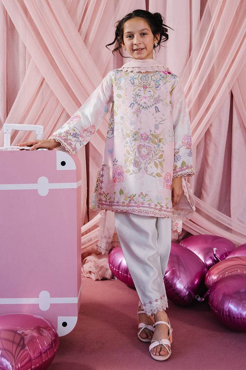 Alessa - Girl | Glam Doll House - Eid Luxury Silks '26 | Ansab Jahangir Kidswear