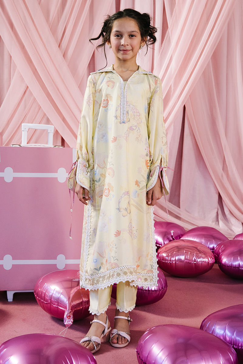 Vionna - Girl | Glam Doll House - Eid Luxury Silks '26 | Ansab Jahangir Kidswear