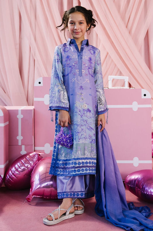 Zayana - Girl | Glam Doll House - Eid Luxury Silks '26 | Ansab Jahangir Kidswear