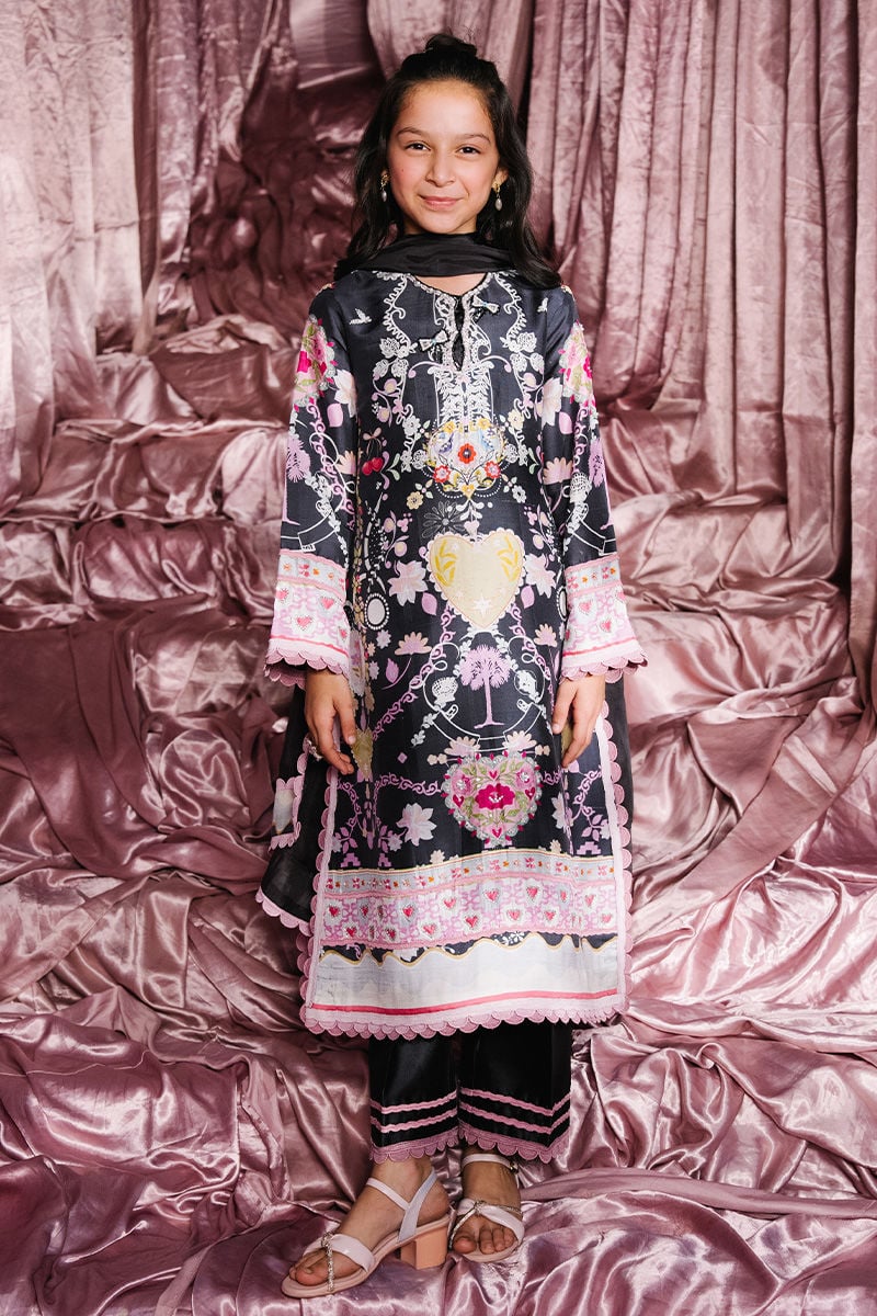 Thalia - Girl | Glam Doll House - Eid Luxury Silks '26 | Ansab Jahangir Kidswear