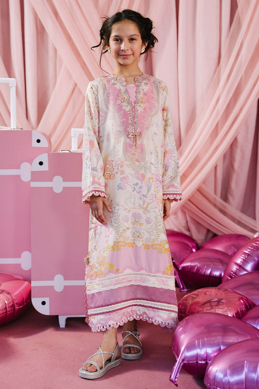Melina - Girl | Glam Doll House - Eid Luxury Silks '26 | Ansab Jahangir Kidswear
