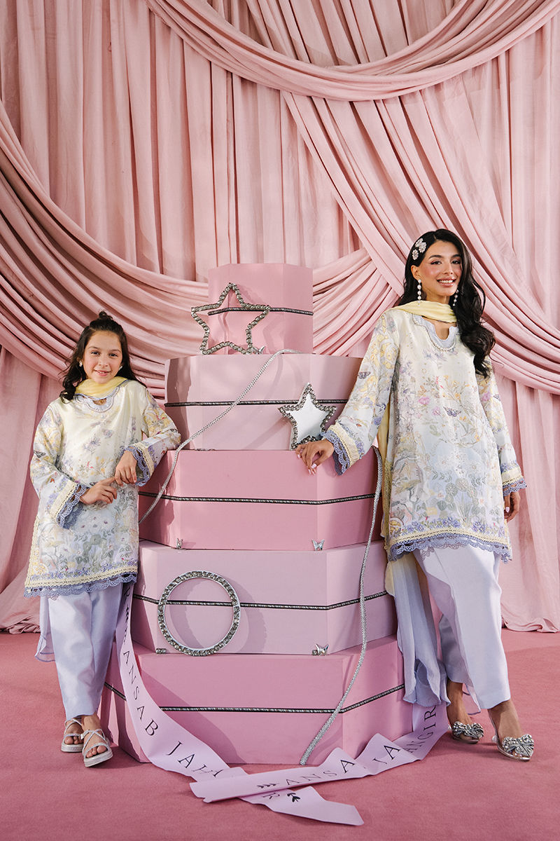 Summer Shirt and Dupatta | Glam Doll House - Eid Luxury Silks '26 | Ansab Jahangir