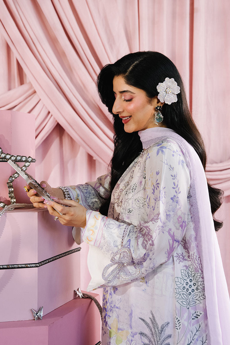 Delilah Shirt and Dupatta | Glam Doll House - Eid Luxury Silks '26 | Ansab Jahangir