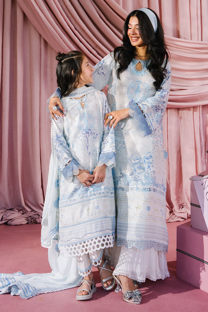 Trixie Shirt and Dupatta | Glam Doll House - Eid Luxury Silks '26 | Ansab Jahangir