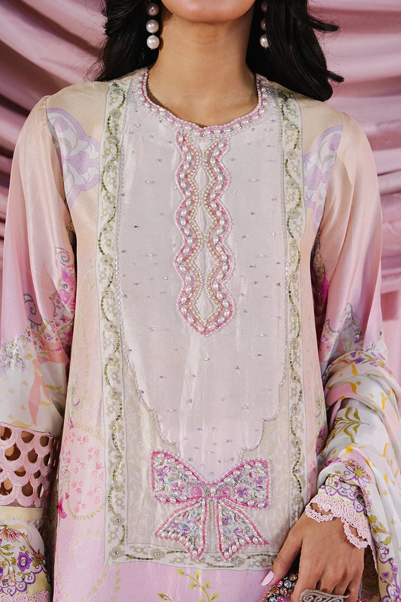Felicity Shirt and Dupatta | Glam Doll House - Eid Luxury Silks '26 | Ansab Jahangir
