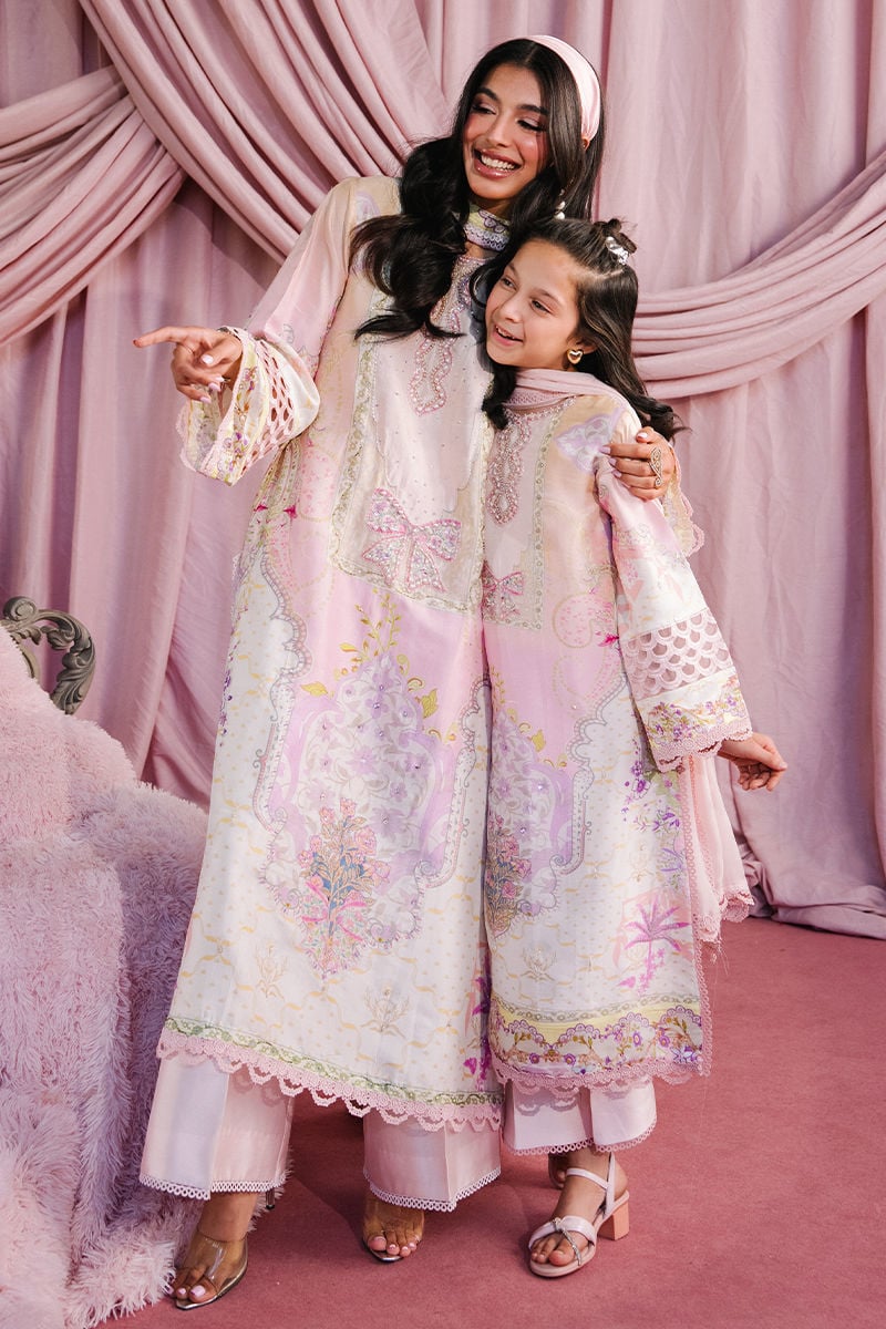 Felicity Shirt and Dupatta | Glam Doll House - Eid Luxury Silks '26 | Ansab Jahangir