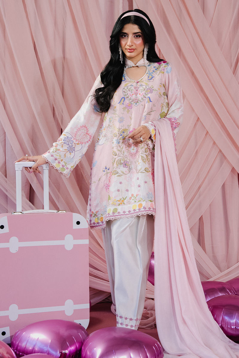 Mirabella Shirt and Dupatta | Glam Doll House - Eid Luxury Silks '26 | Ansab Jahangir