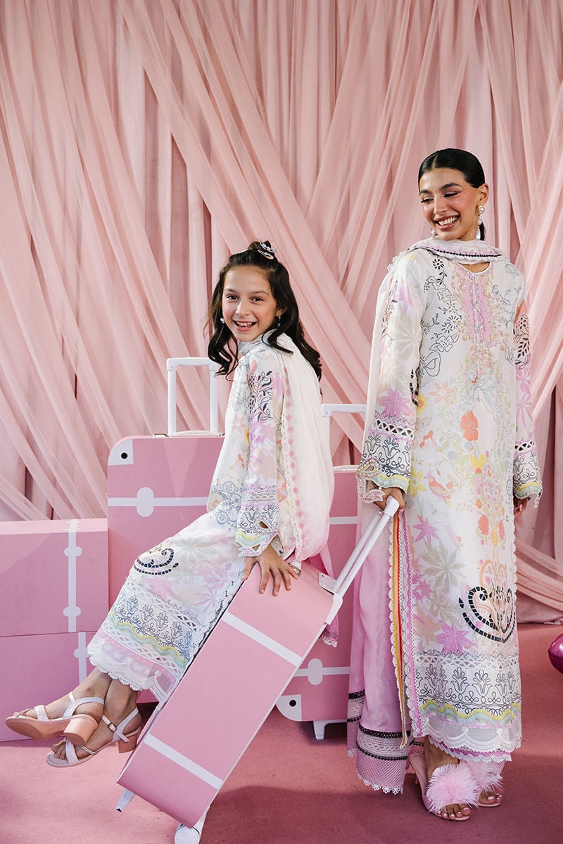 Viviana Shirt and Dupatta | Glam Doll House - Eid Luxury Silks '26 | Ansab Jahangir