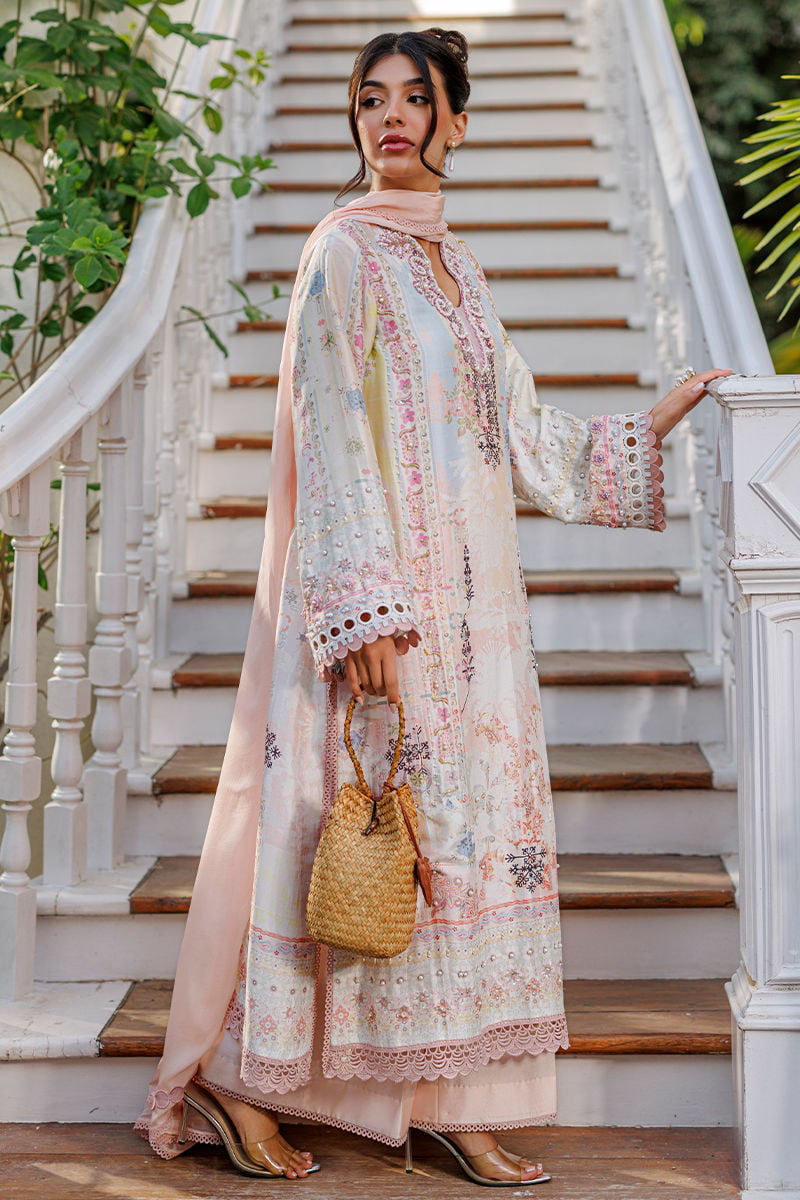 Peonia Shirt and Dupatta | Ansab Jahangir