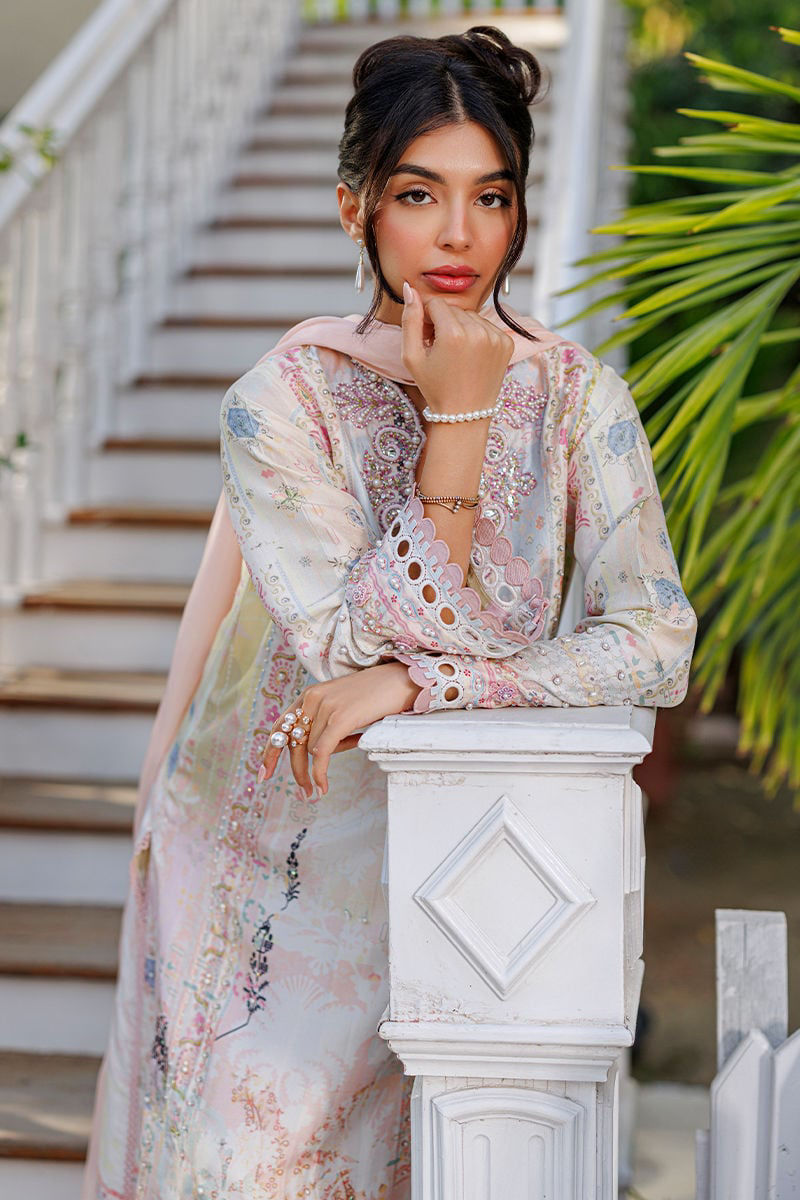 Peonia Shirt and Dupatta | Ansab Jahangir