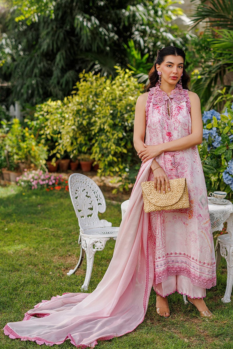 Rosea Shirt and Dupatta | Ansab Jahangir