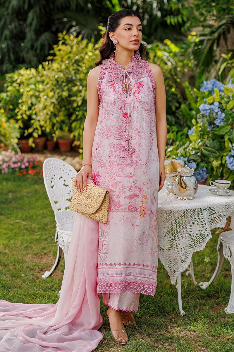 Rosea Shirt and Dupatta | Ansab Jahangir