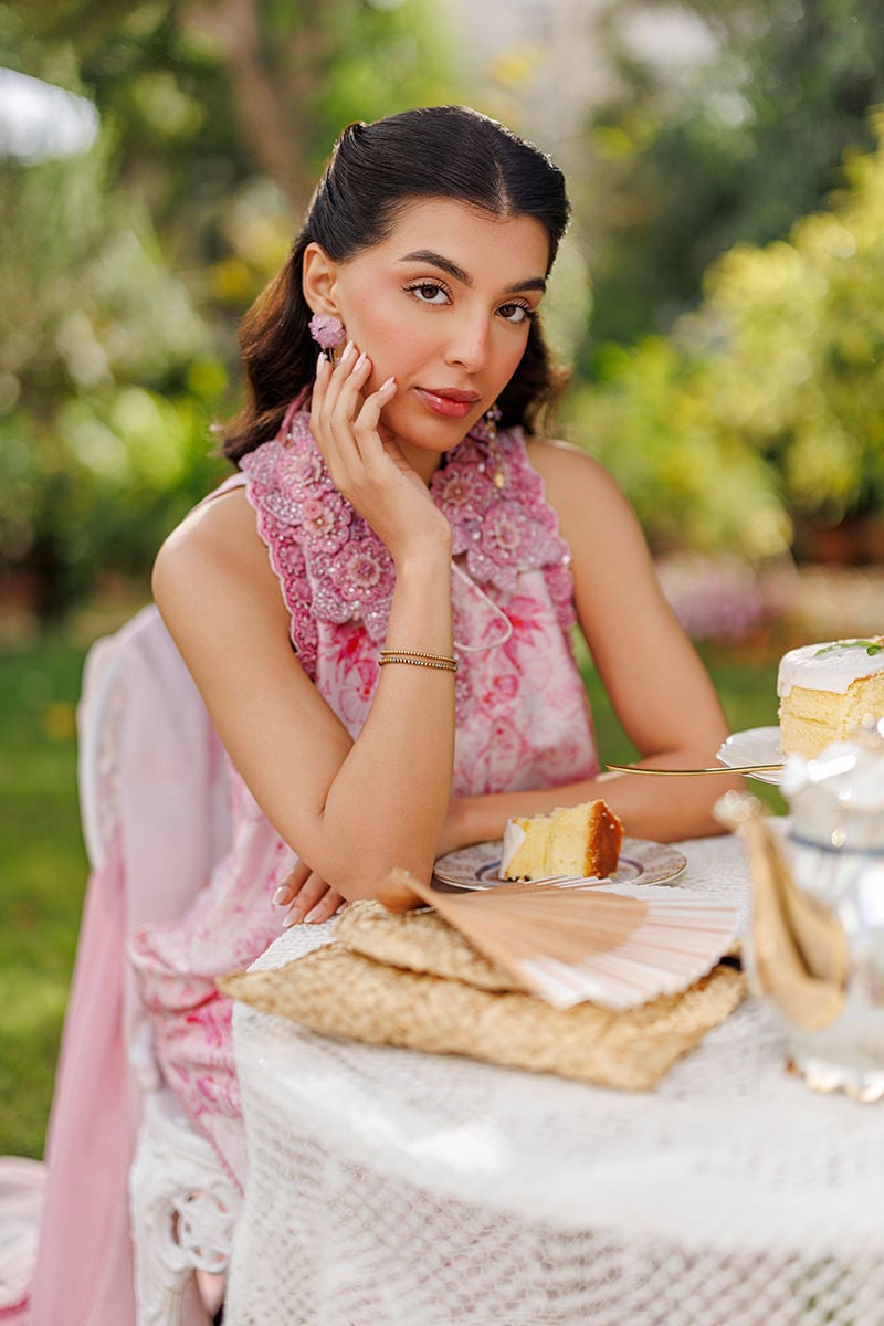 Rosea Shirt and Dupatta | Ansab Jahangir