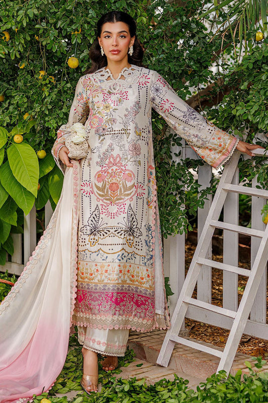 Petaline Shirt and Dupatta | Ansab Jahangir