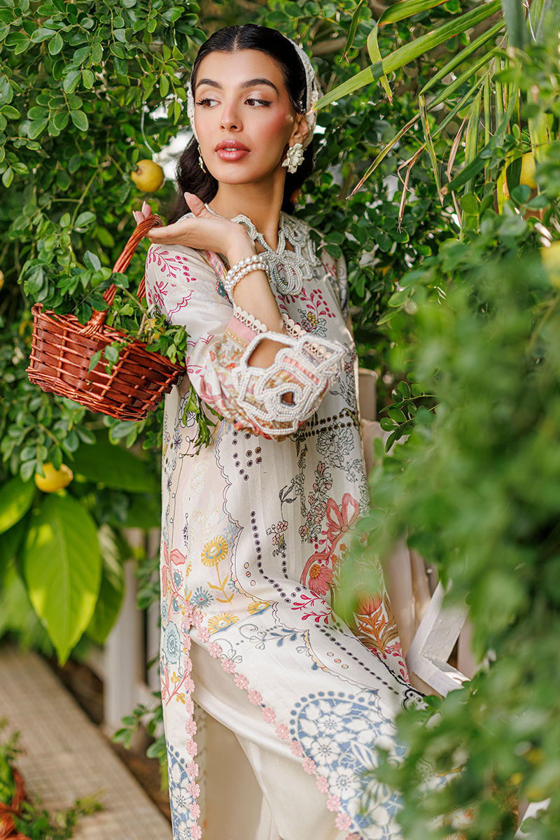 Petaline Shirt and Dupatta | Ansab Jahangir