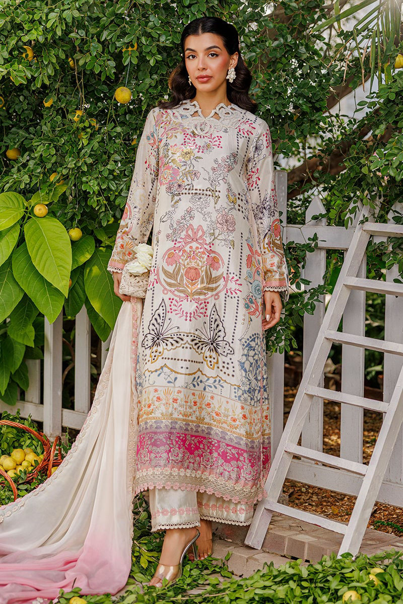 Petaline Shirt and Dupatta | Ansab Jahangir