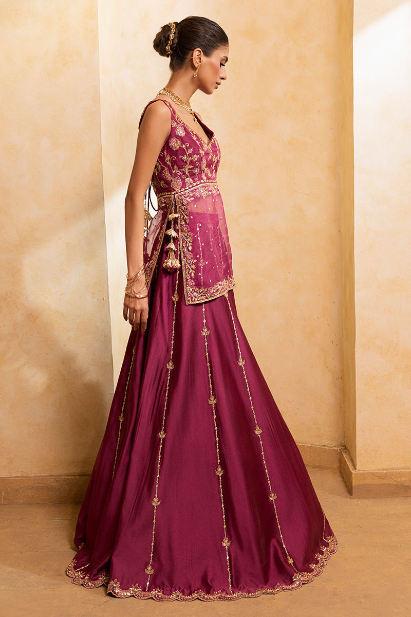 BERRY VELOUR | ARTISAN PRINTS '26 | Ansab Jahangir