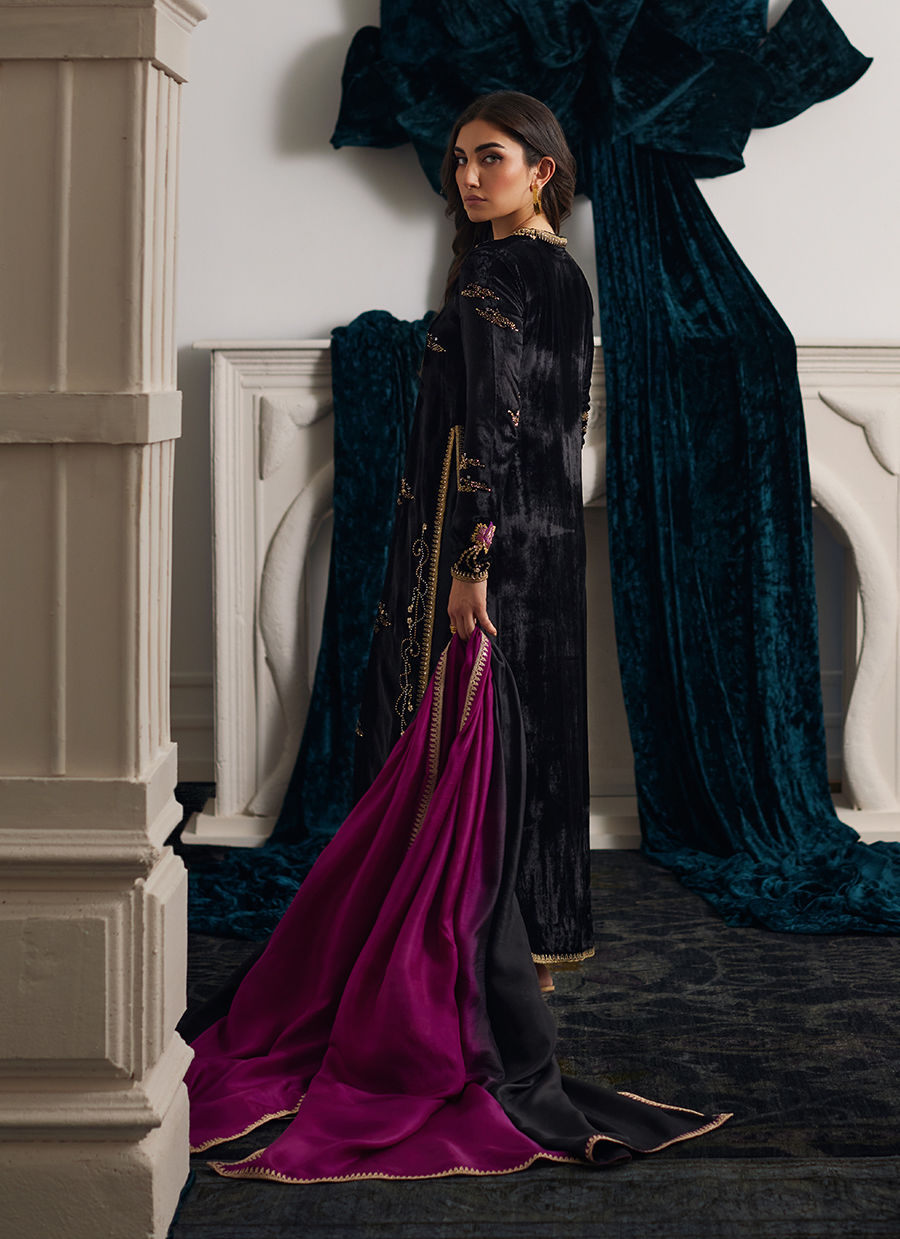 Anemos Shirt And Dupatta | Velvet | FARAH TALIB AZIZ