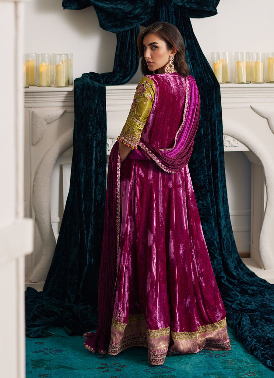 Wynn Angrakha And Dupatta | Velvet | FARAH TALIB AZIZ