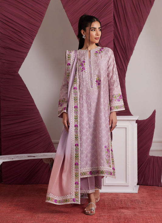 ROSA MAUVE SHIRT AND DUPATTA | PRET | FARAH TALIB AZIZ