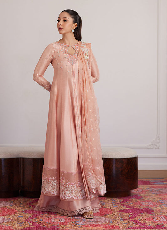 FINN PEACH KALIDAAR AND DUPATTA | PRET | FARAH TALIB AZIZ