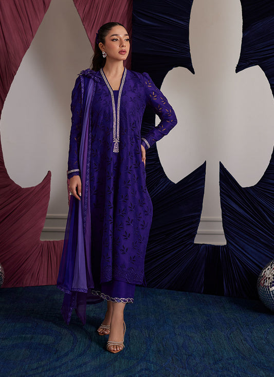 GLORIA INDIGO SHIRT AND DUPATTA | PRET | FARAH TALIB AZIZ